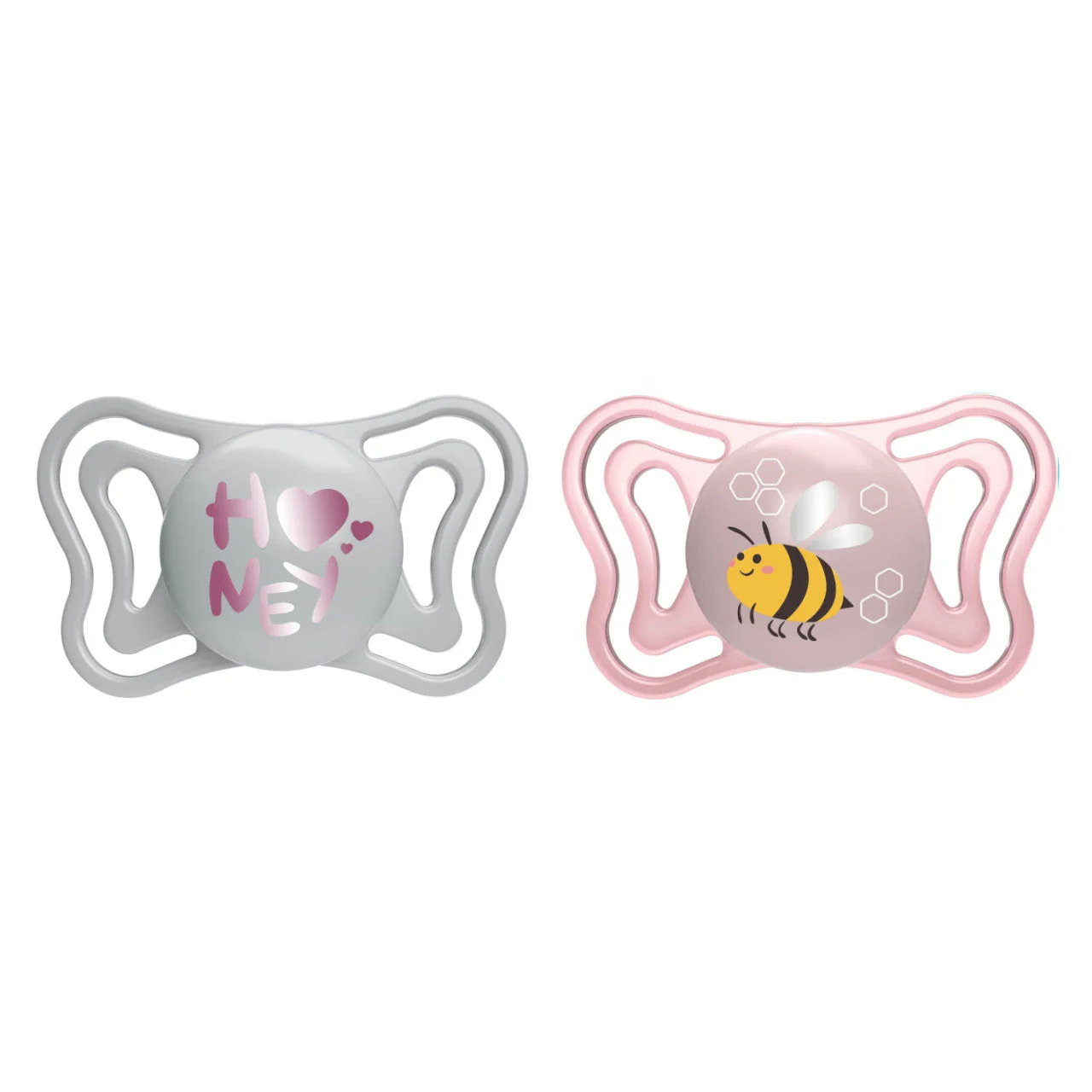 CHICCO - PHYSIO FORMA Light Πιπίλα Σιλικόνης 2-6m (ροζ) - 2τεμ.